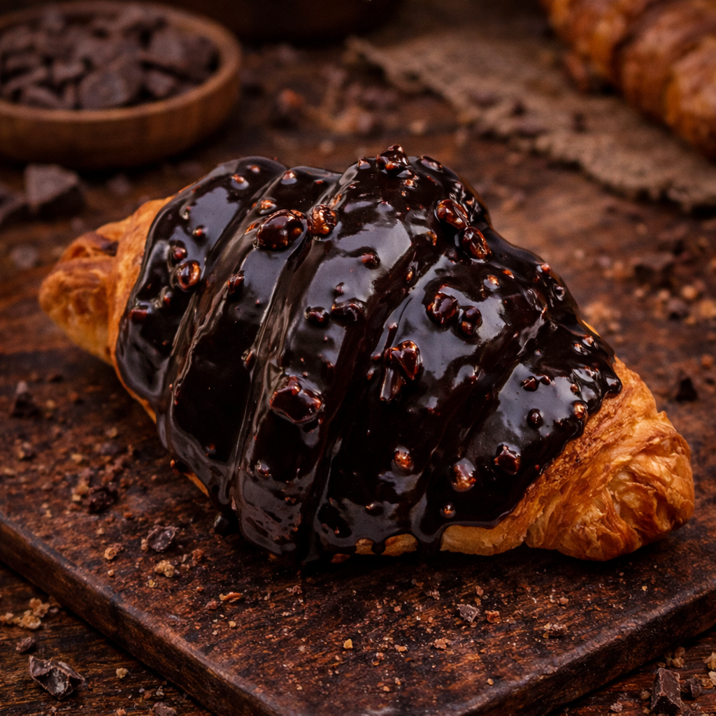Chocolate Walnut Crunch Croissant - pack of 6 - Bait Lehem