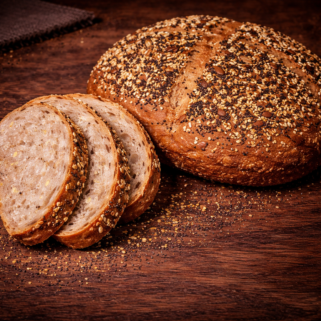 Dark Multigrain Artisan Loaf - Bait Lehem