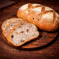 Walnut Wholewheat Artisan Loaf - Bait Lehem