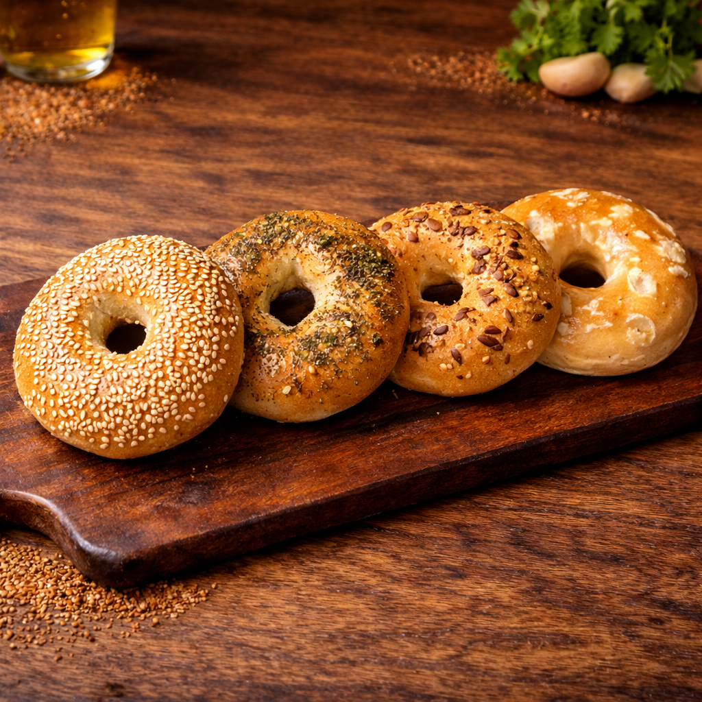 American Bagels (Choice of flavor) - 4 Pieces